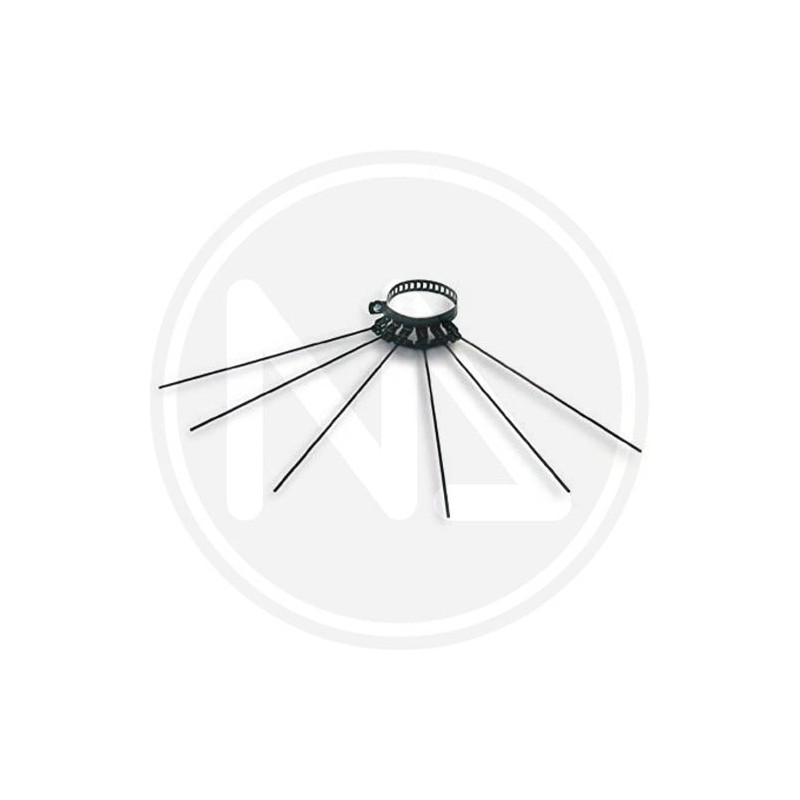 BLACK clothes horse for pipe