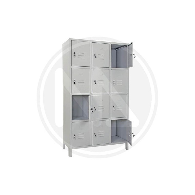ARMADIO CASELLARIO METALLO 12 POSTI