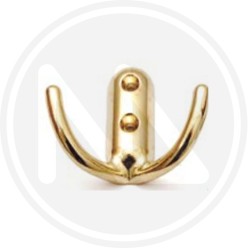 gold ZAMA ALLOY COATS HOOK "ONE PRICE" MAURER