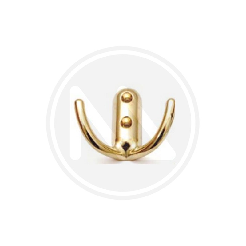 gold ZAMA ALLOY COATS HOOK "ONE PRICE" MAURER