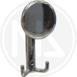 zama alloy coat hook "saturno" CHROME POLISH