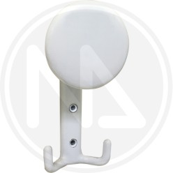 zama alloy coat hook "saturno" WHITE