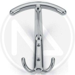 NICKEL MAT FINISH ZAMA CLOTHES HANGER "2393"