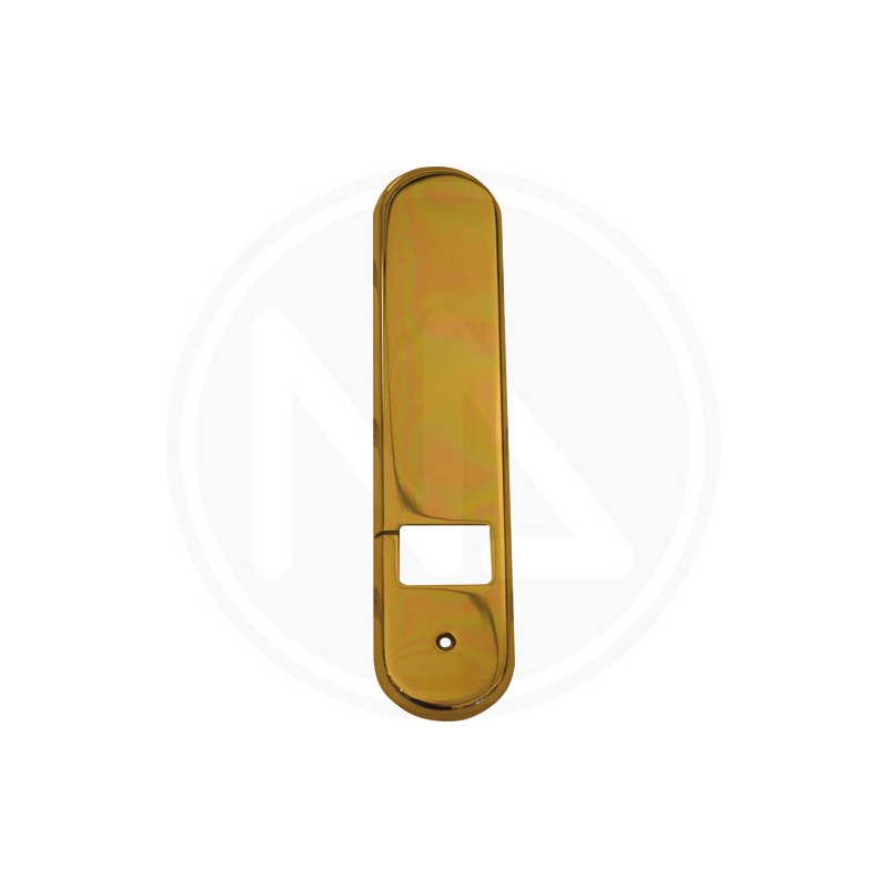 bright brass roller blind cover for shutter