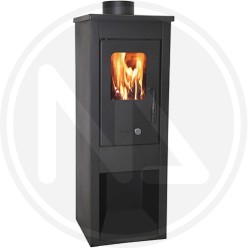 STUFA A LEGNA BRUCIATUTTO 6,8 KW "ERA"