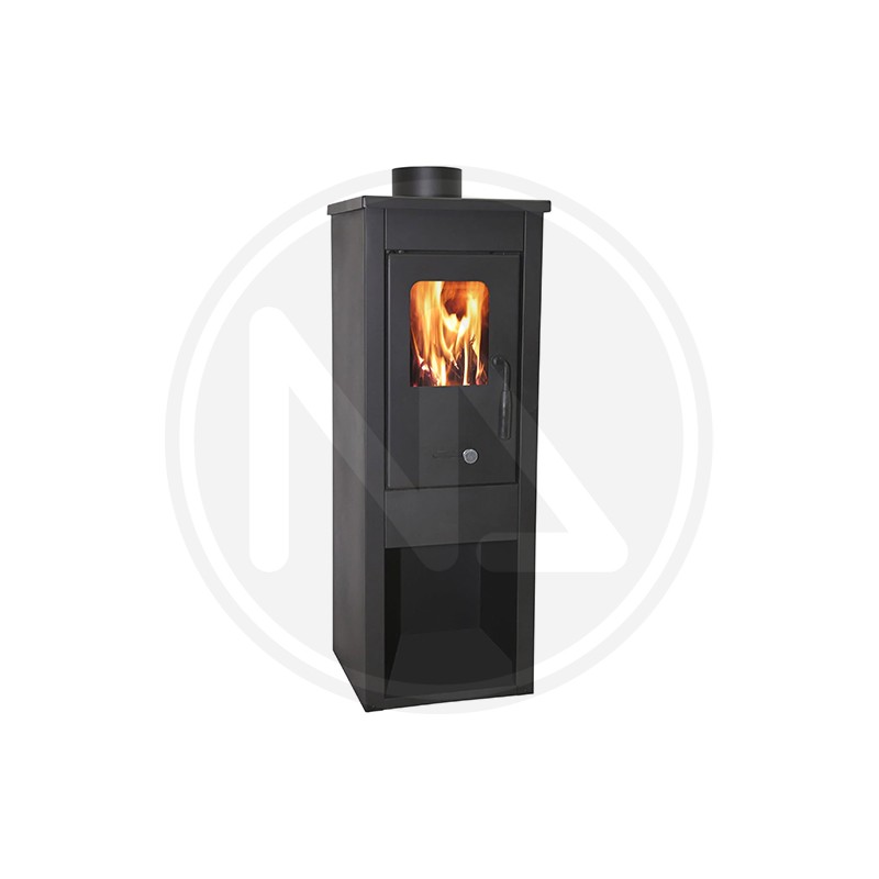 STUFA A LEGNA BRUCIATUTTO 6,8 KW "ERA"