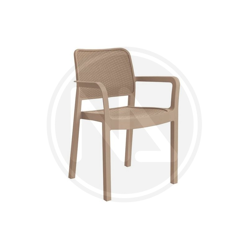 RESIN ARMCHAIR "SAMANNA" KETER