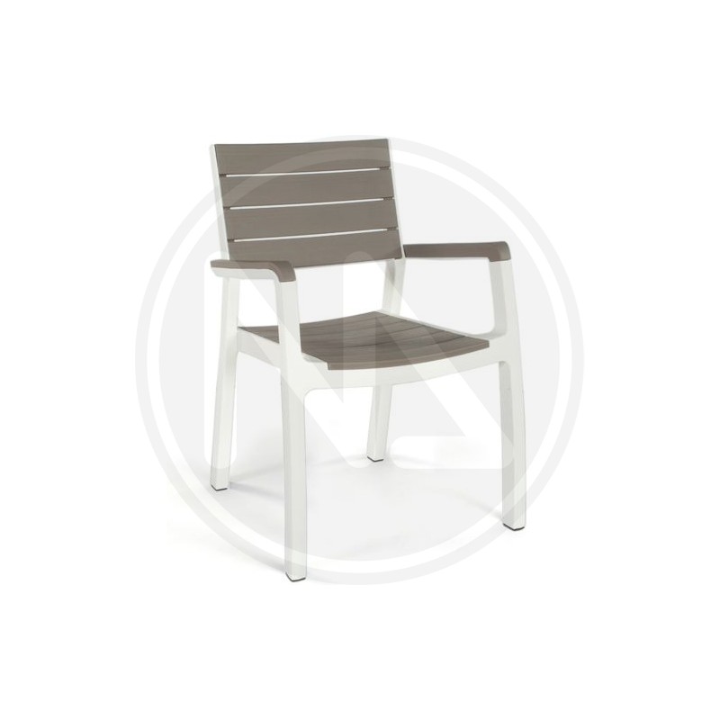 resin chair with armrests "HARMONY" KETER