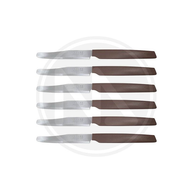 TABLE KNIVES BROWN COLOR 6 PCS