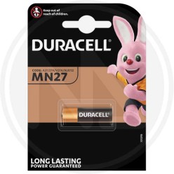 Special alkaline batterY "MN27" DURACELL