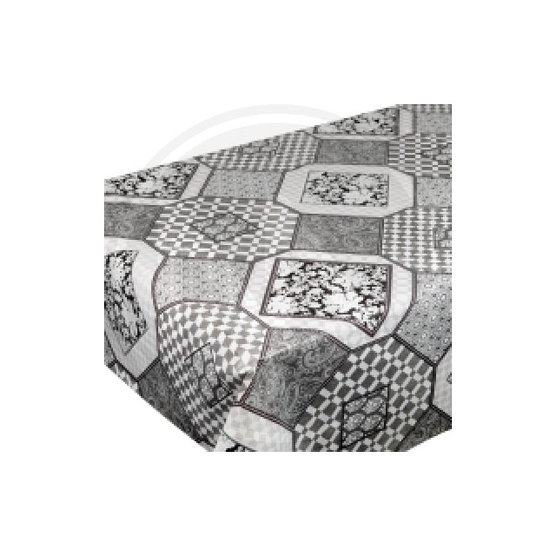 PVC TABLECLOTH JOY "PIASTRELLE GRIGIO DIS 1424"