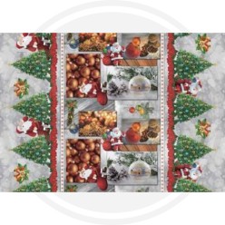 TOVAGLIATO NATALE PVC "JOY SANTA"