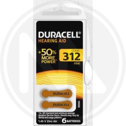 BATTERIE PER APPARECCHI ACUSTICI "EASY TAB10 MARRONE" DURACELL