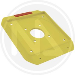 SQUARE BASE WITH REFLECTOR