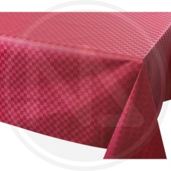 PVC CHRISTAMAS TABLE CLOTH "TEX BORDEAUX 181"