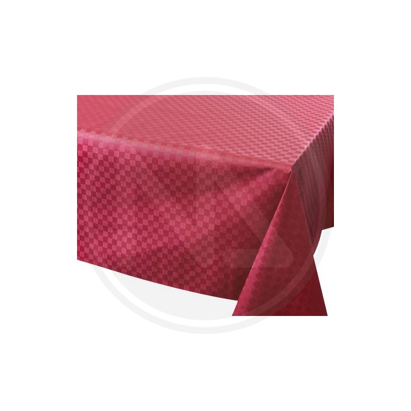 TOVAGLIATO NATALE IN PVC "TEX BORDEAUX 181"