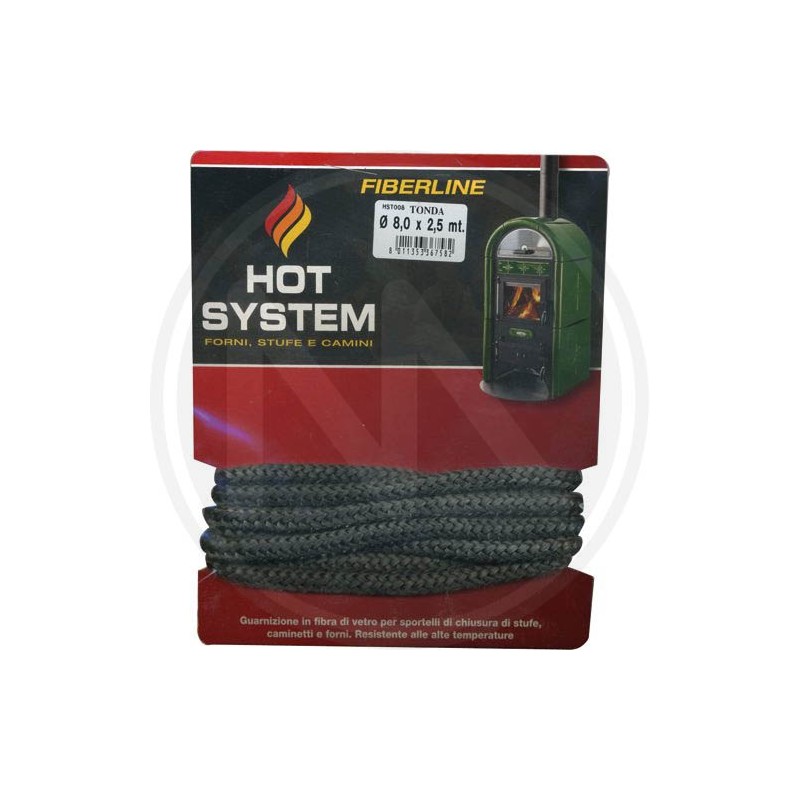 round SEAL FOR STOVE FIBERLINE