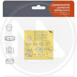 UNDERWATER ADHESIVE REPAIR PACTH FOR POOL