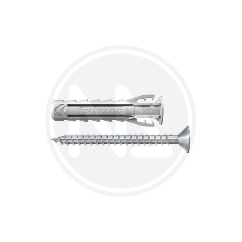 nylon plug with screw "sx-s PLUS" fischer