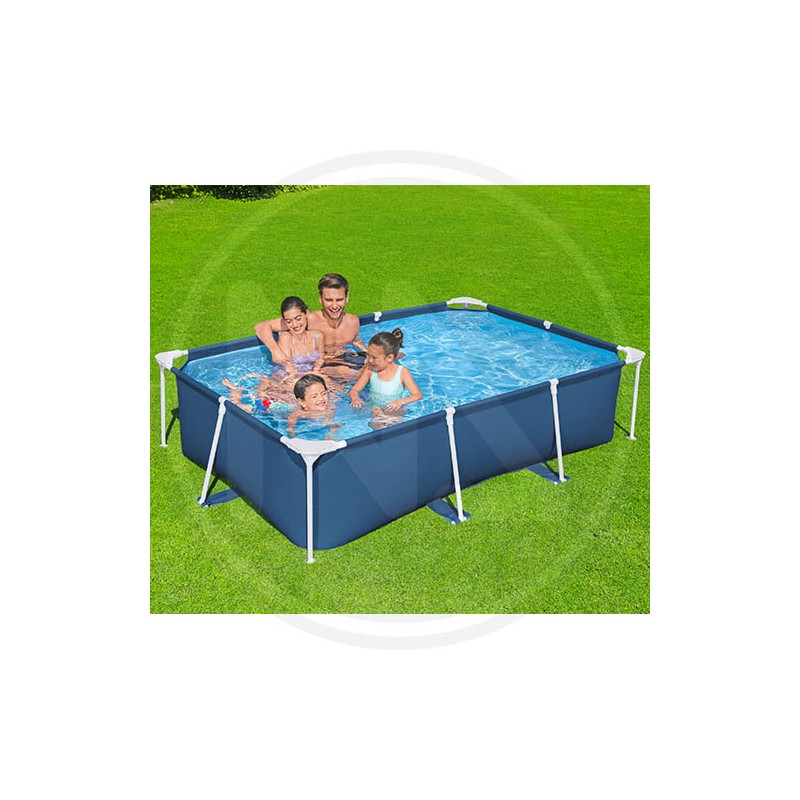 RECTANGULAR HARD SET POOL "ALSERIO" 259X170X61H CM.