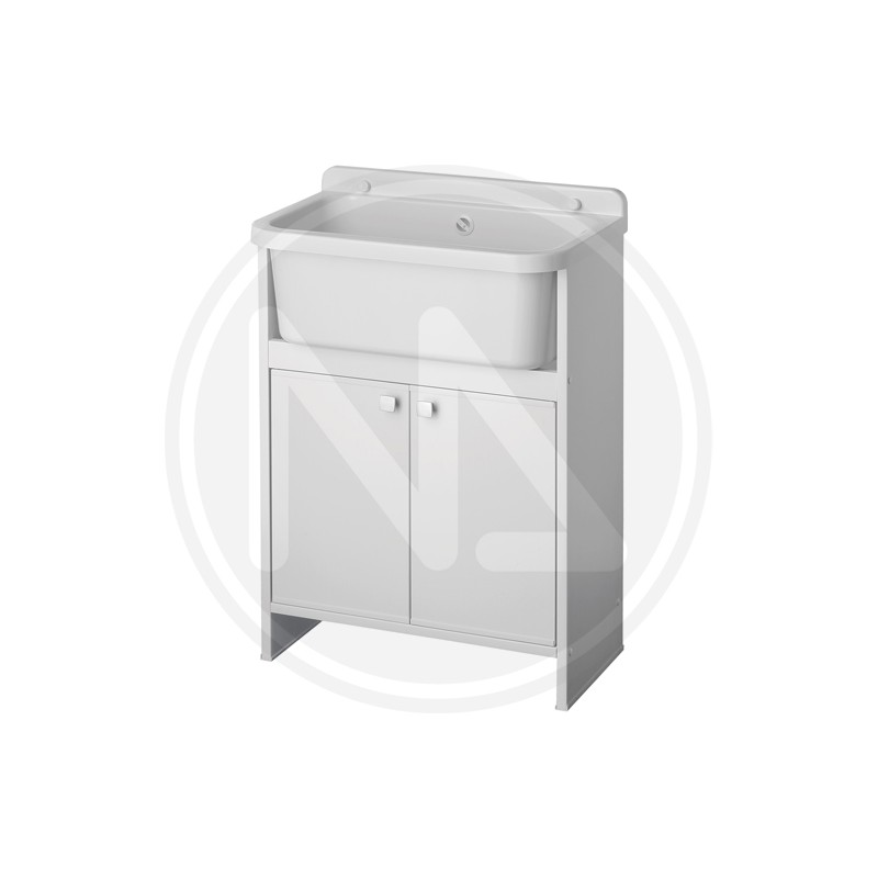 space-saving laundry cabinet (disassembled)