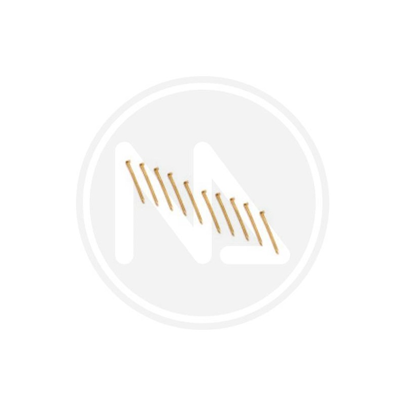 brassplated steel nails for "X" hooks "one price" MAURER