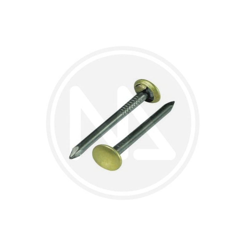 STEEL NAILS BRASS HEAD "one price" MAURER