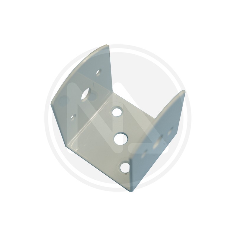 "U" WHITE STEEL SUPPORT FOR BEAMS