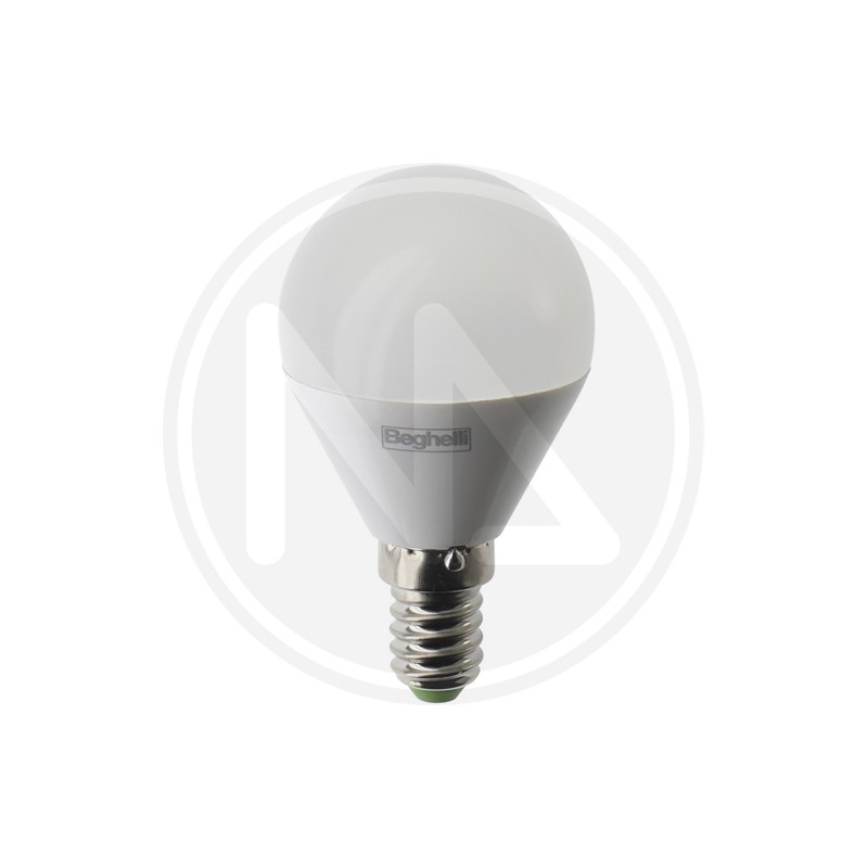 SPHERICAL LED LAMP E14 "SAVING" BEGHELLI