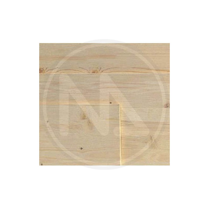 TAVOLA LAMELLARE 80 CM. IN ABETE GREZZO SQUADRATO