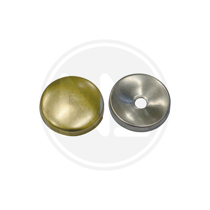 brassplated screw cover