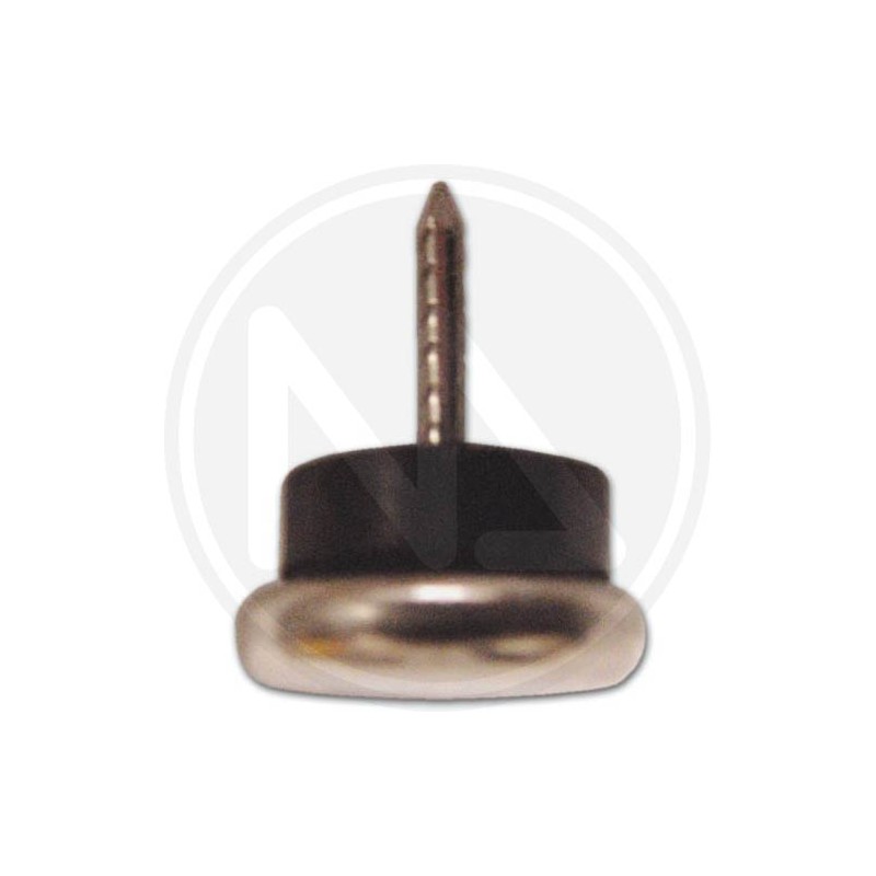 nickel steel rubber tip under chairs with screw