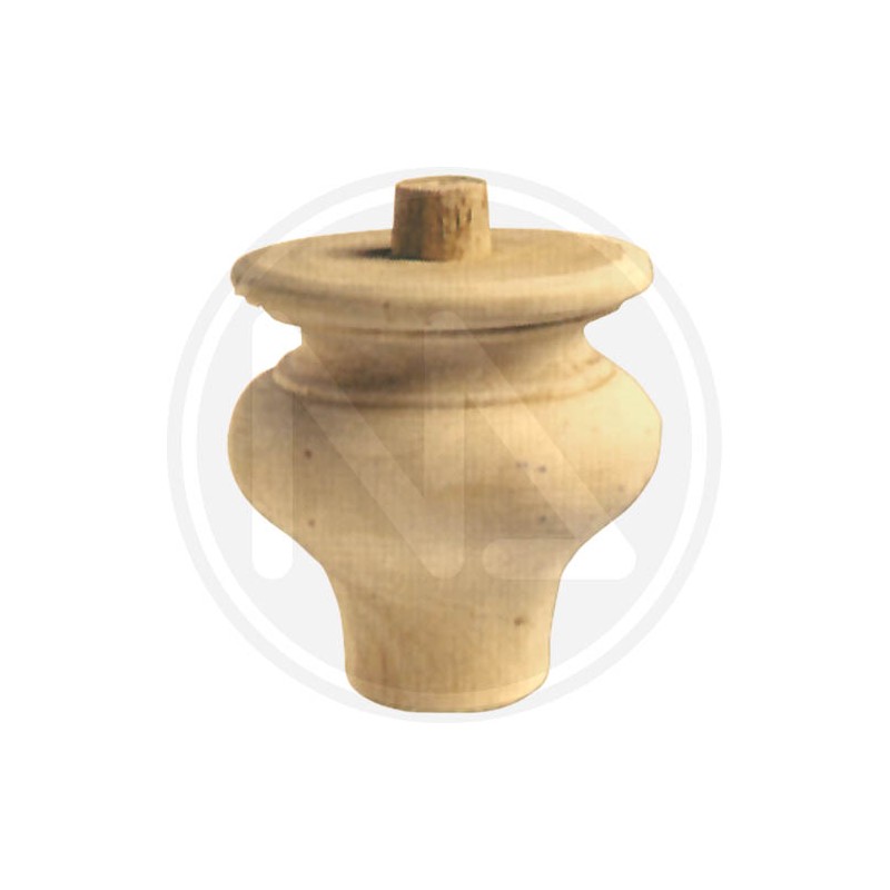 alder onion leg for furniture 030021