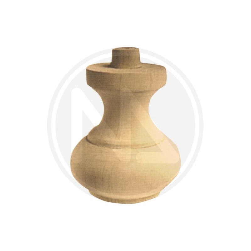 alder onion leg for furniture 030005