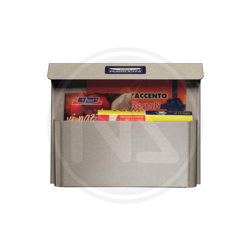 steel advertising rack box WITH ROOF "41415" silmec