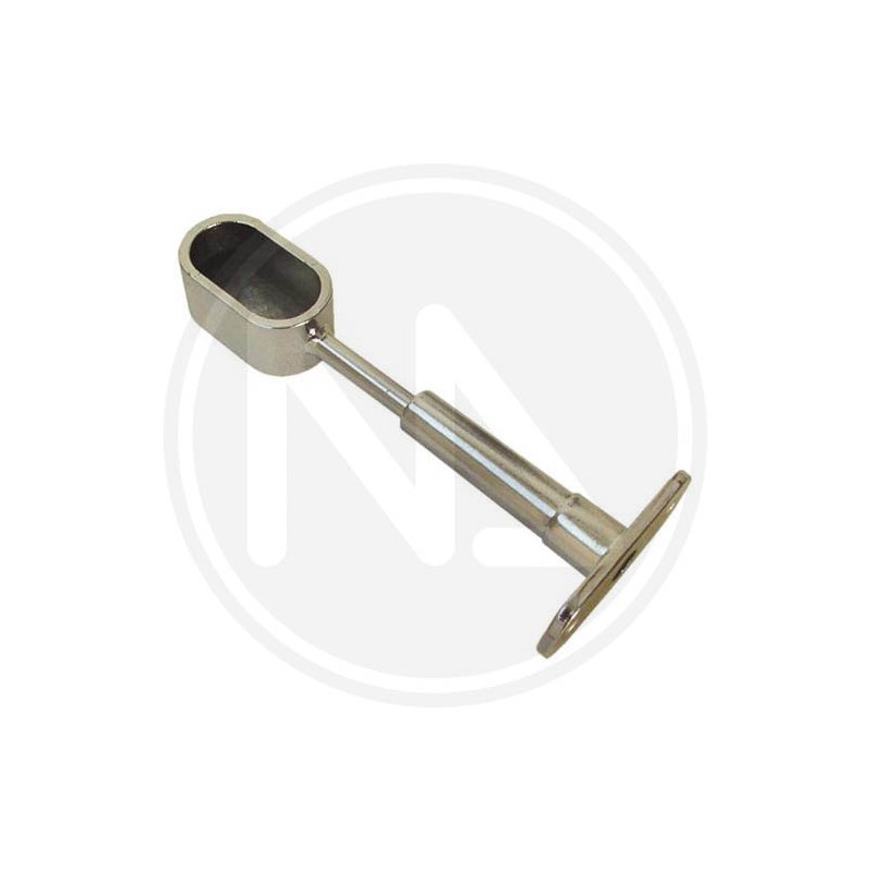 zama alloy oval tube bracket closed for cupboard for ceiling