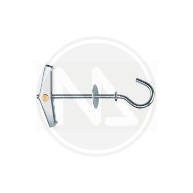 steel bolt with opened eye bolt