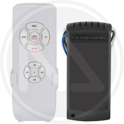 TELECOMANDO + ricevitore in kit universale PER VENTILATORE DA SOFFITTO
