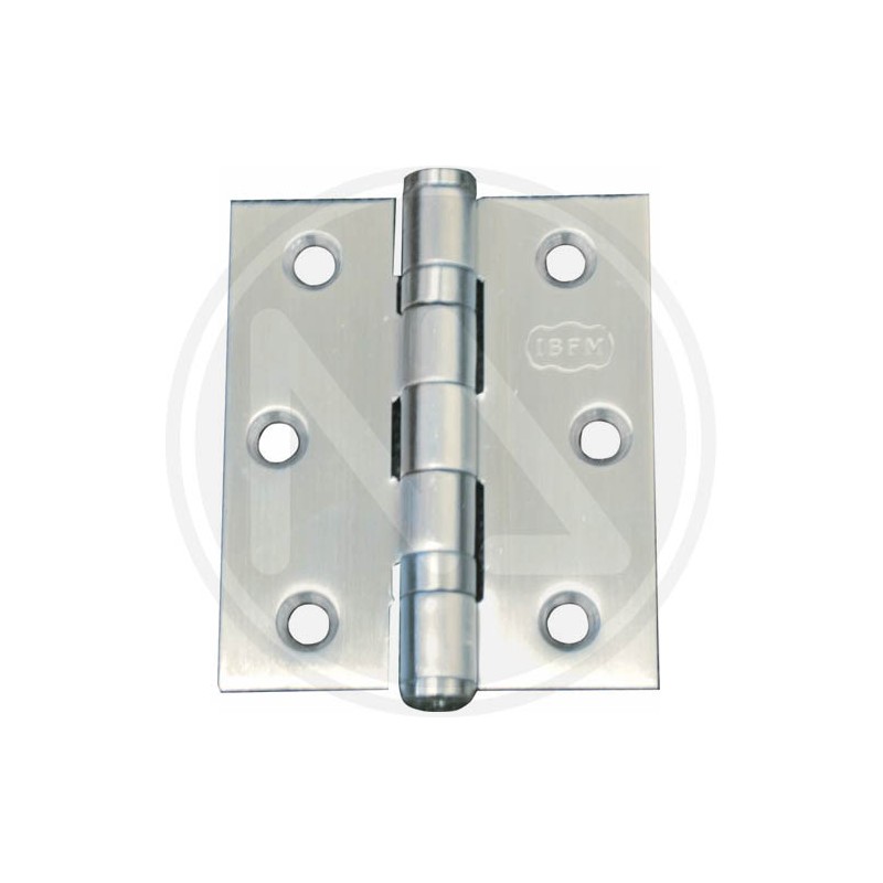 book shaped hinge for door with ball bearing inox