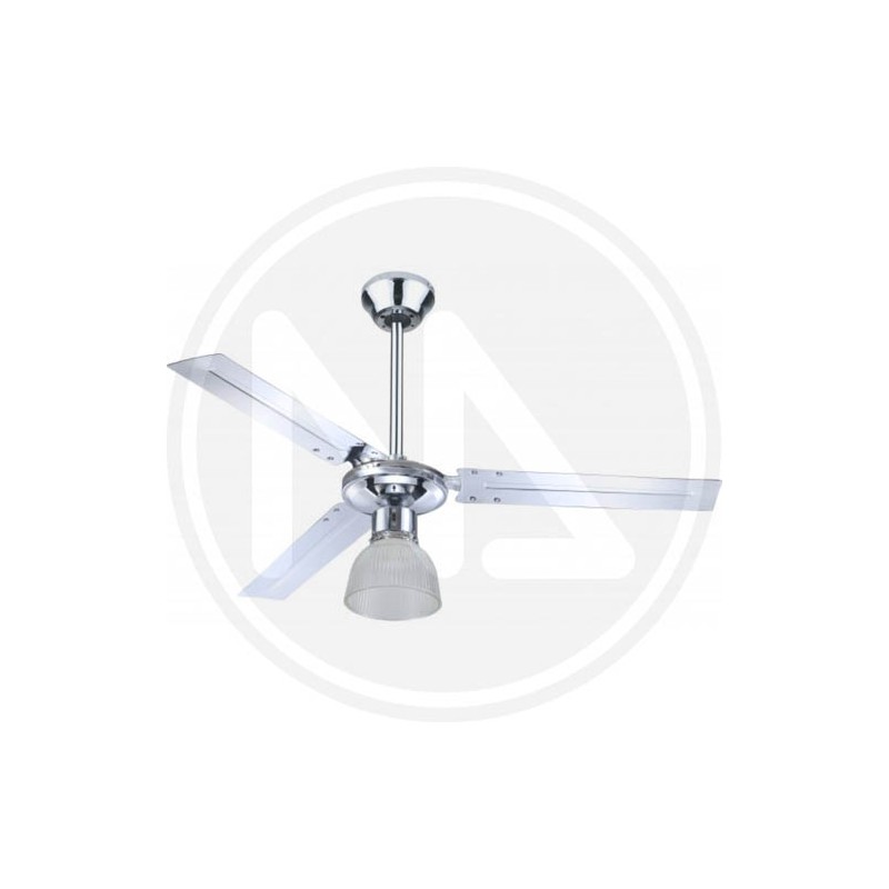 3 BLADE CEILING FAN WITH LIGHT AND REMOTE CONTROL "ZFR3121X"