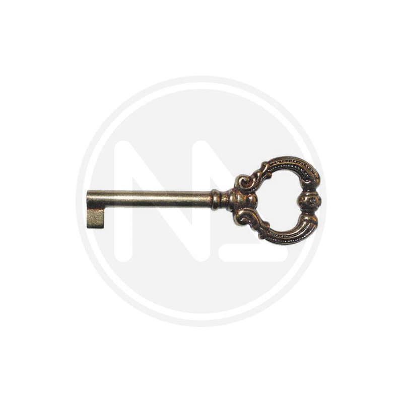 glossy gold furniture key 33725