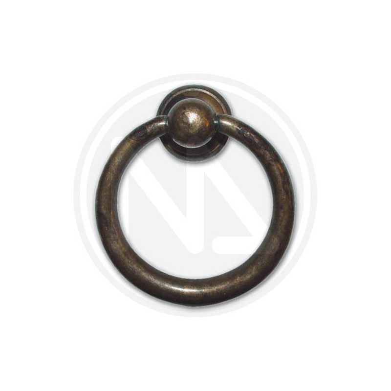 ANTIQUE BRASS furniture handle 09202