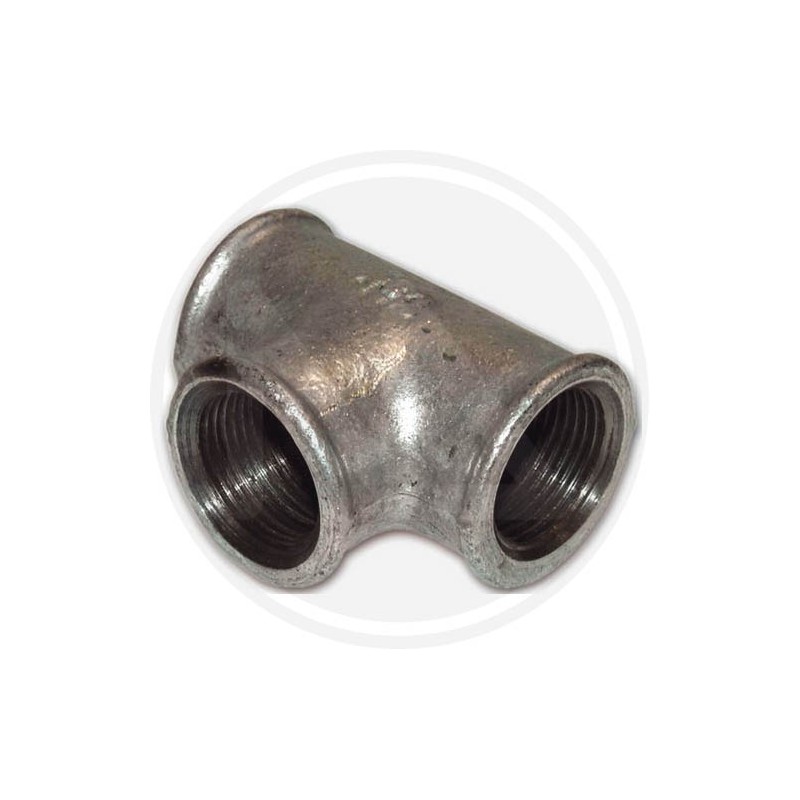 cast iron t connection f-f-f