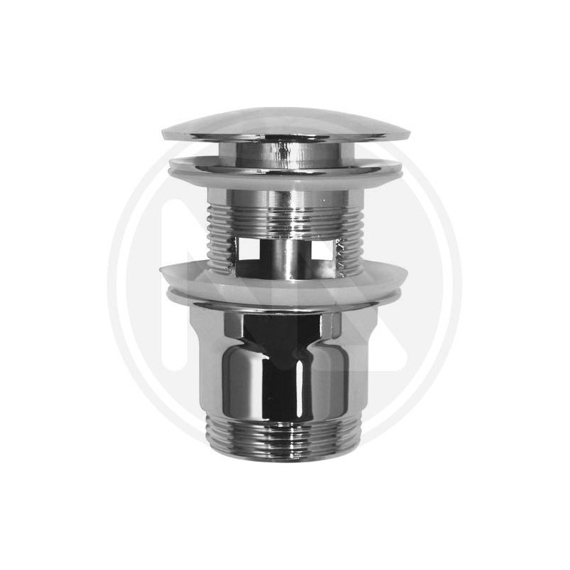 DRAIN VALVE CLICK CLACK BIG PLUG WITH OVERFLOW