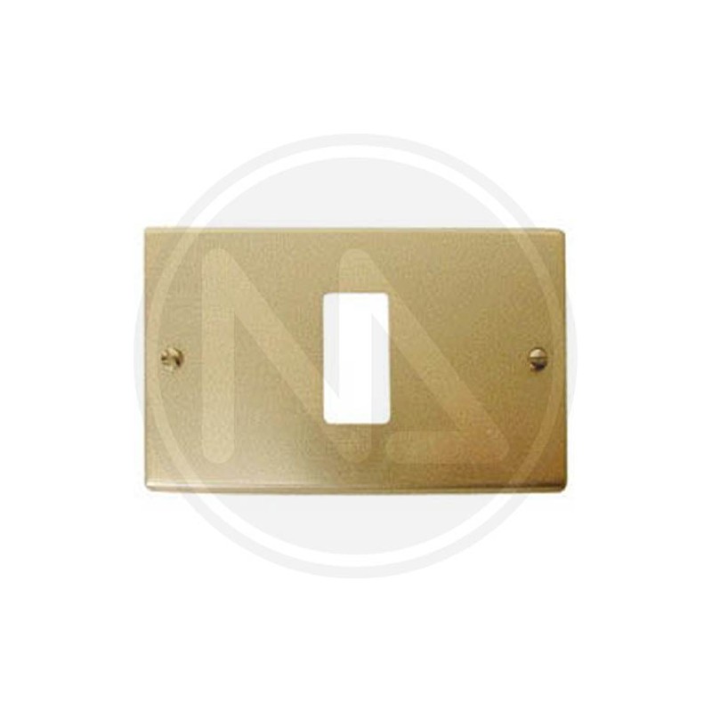 CHAMPAGNE aluminium MAGIC switch cover "LASER" FEB