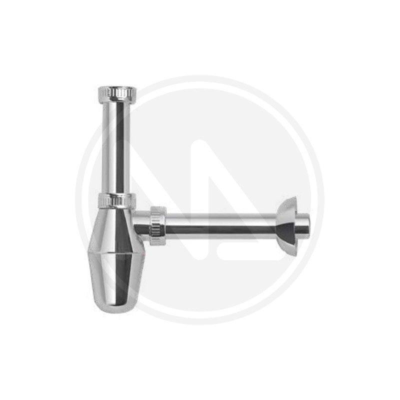 BOTTLE SIPHON SINK IN METALLIC ABS