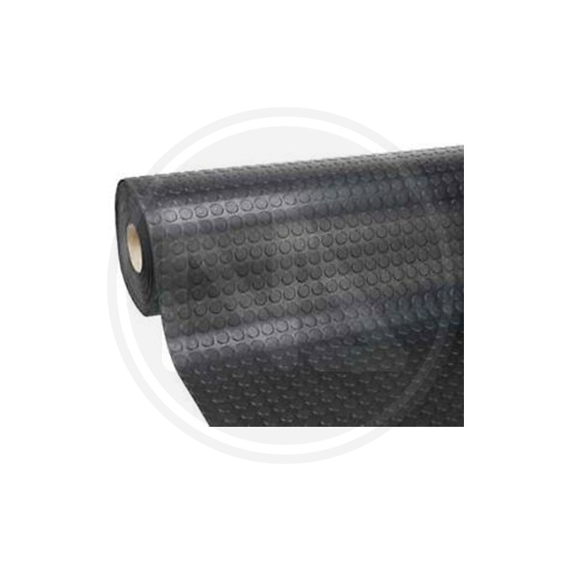 black pvc bolted floor covering