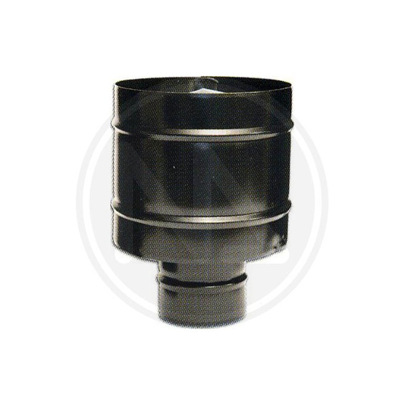 BLACK STAINLESS STEEL WIND PROOF CHIMNEY FOR PIPE PELLET STOVE