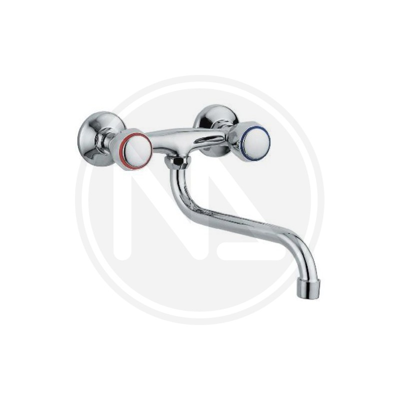 WALL TAP FOR "S" BARREL SINK