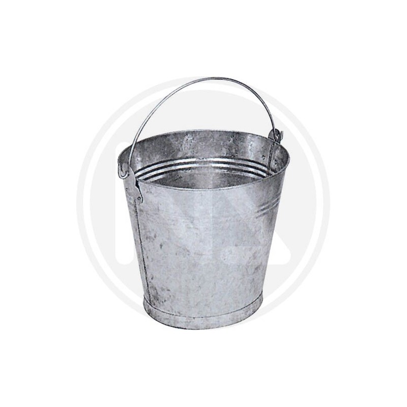 zinc metal pail